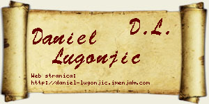 Daniel Lugonjić vizit kartica